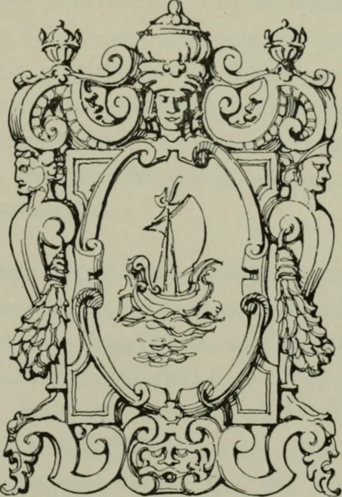 An illustration from Northern Italian details;, 1916, leaf 22