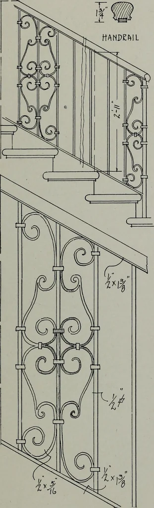 An illustration from Northern Italian details;, 1916, leaf 228