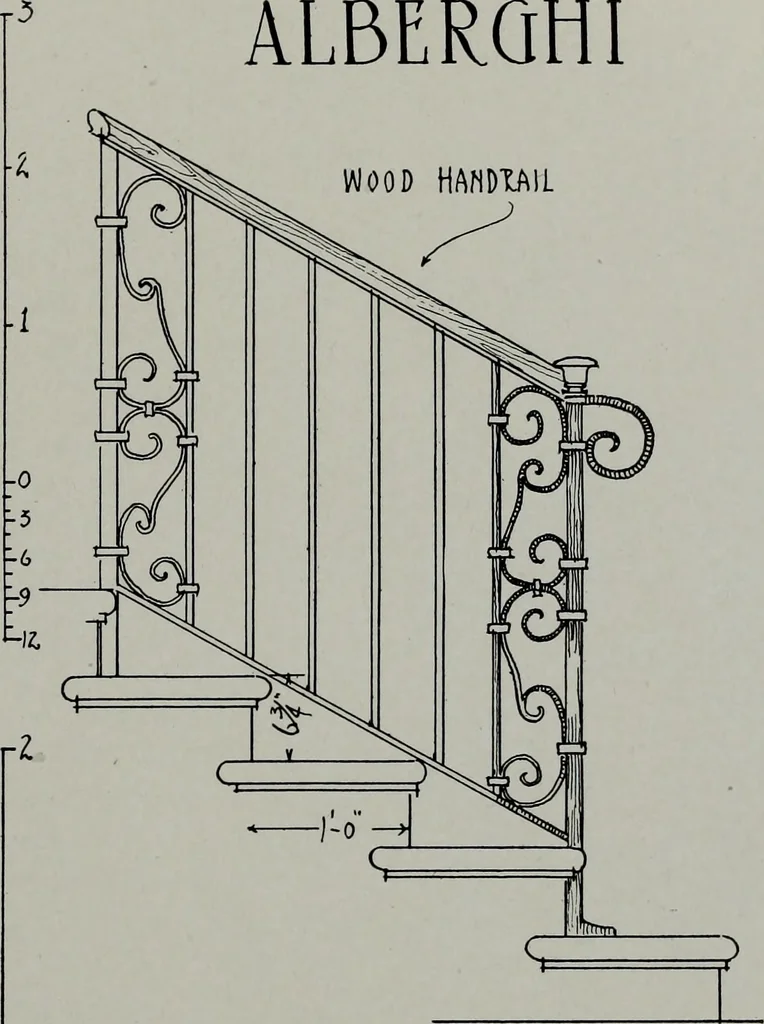 An illustration from Northern Italian details;, 1916, leaf 228
