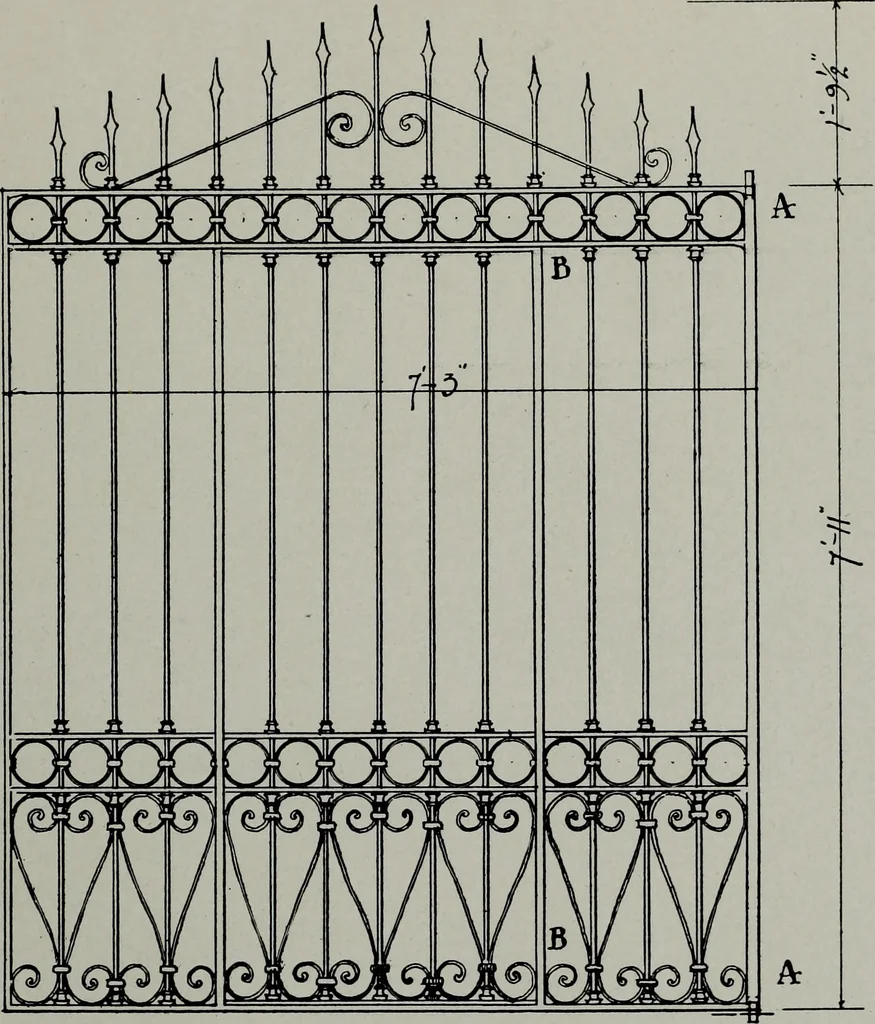 An illustration from Northern Italian details;, 1916, leaf 232