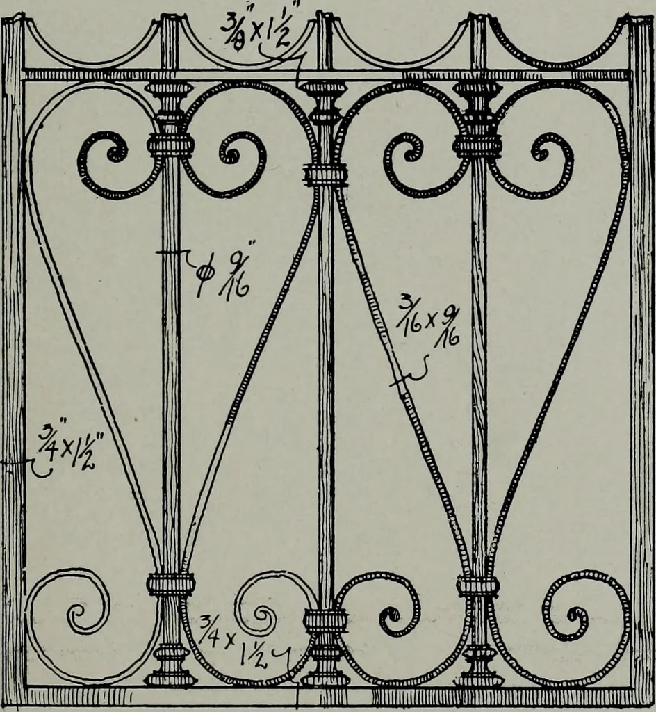 An illustration from Northern Italian details;, 1916, leaf 232