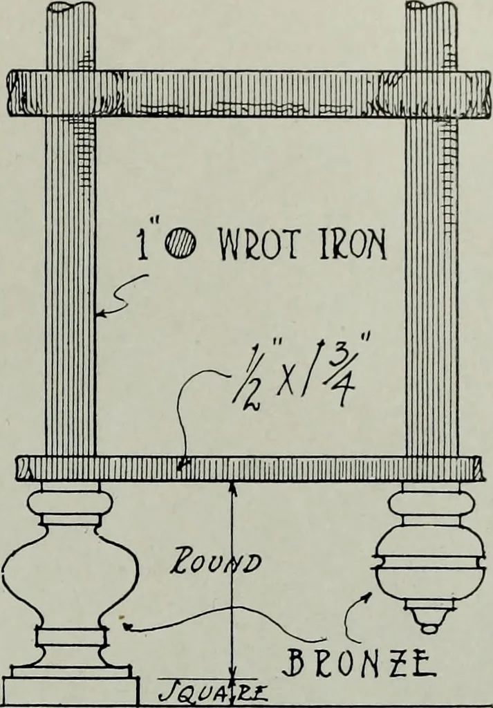 An illustration from Northern Italian details;, 1916, leaf 272