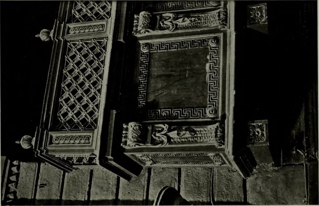 An illustration from Northern Italian details;, 1916, leaf 28