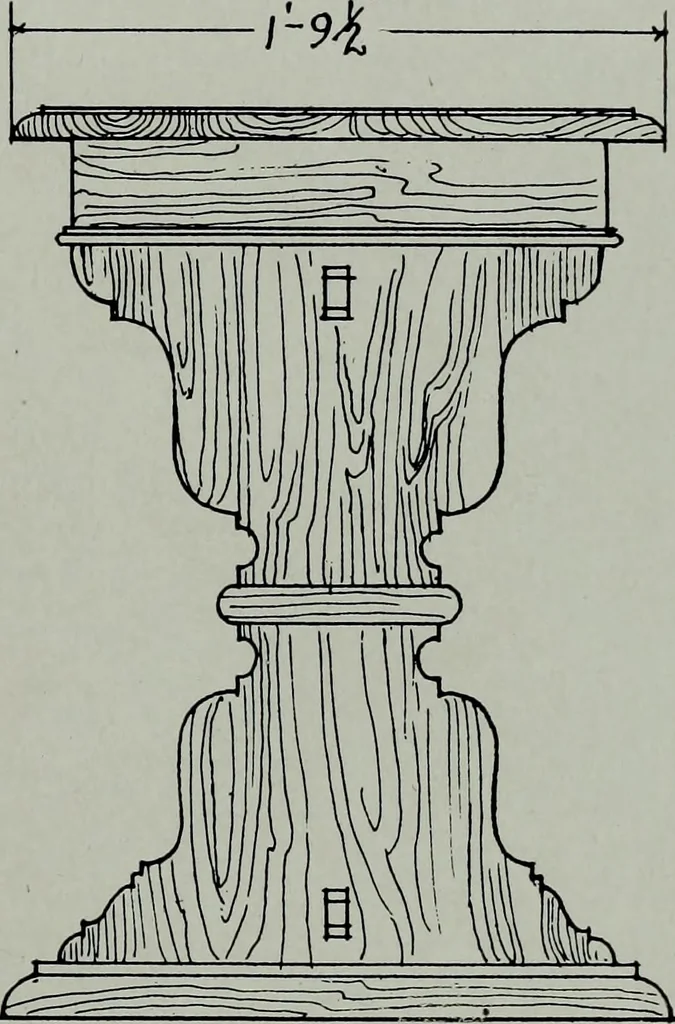 An illustration from Northern Italian details;, 1916, leaf 280