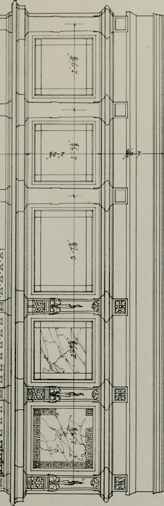 An illustration from Northern Italian details;, 1916, leaf 30