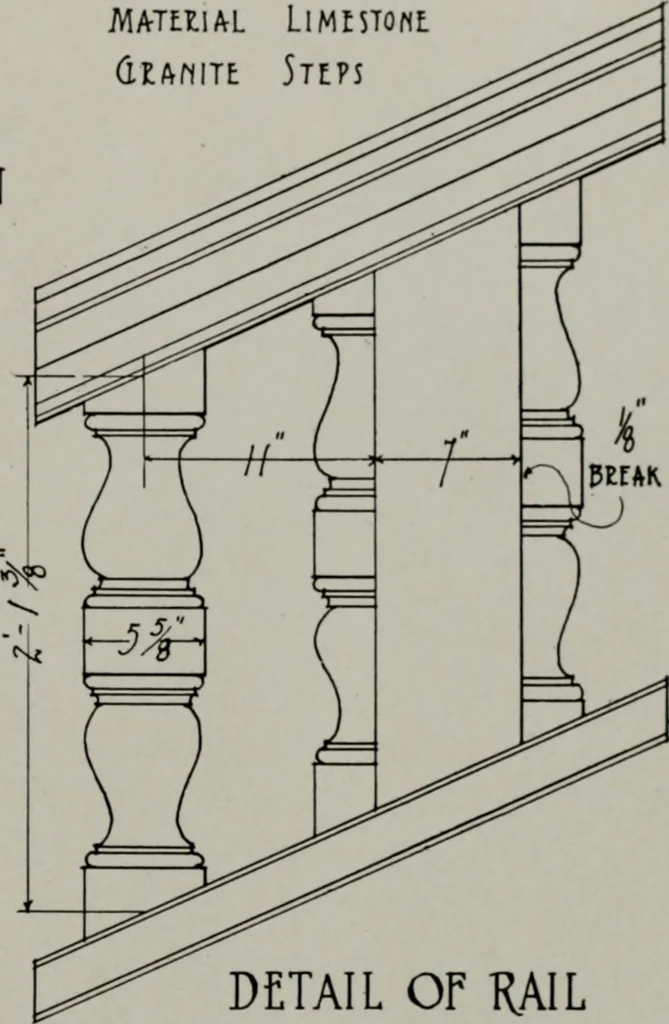 An illustration from Northern Italian details;, 1916, leaf 40