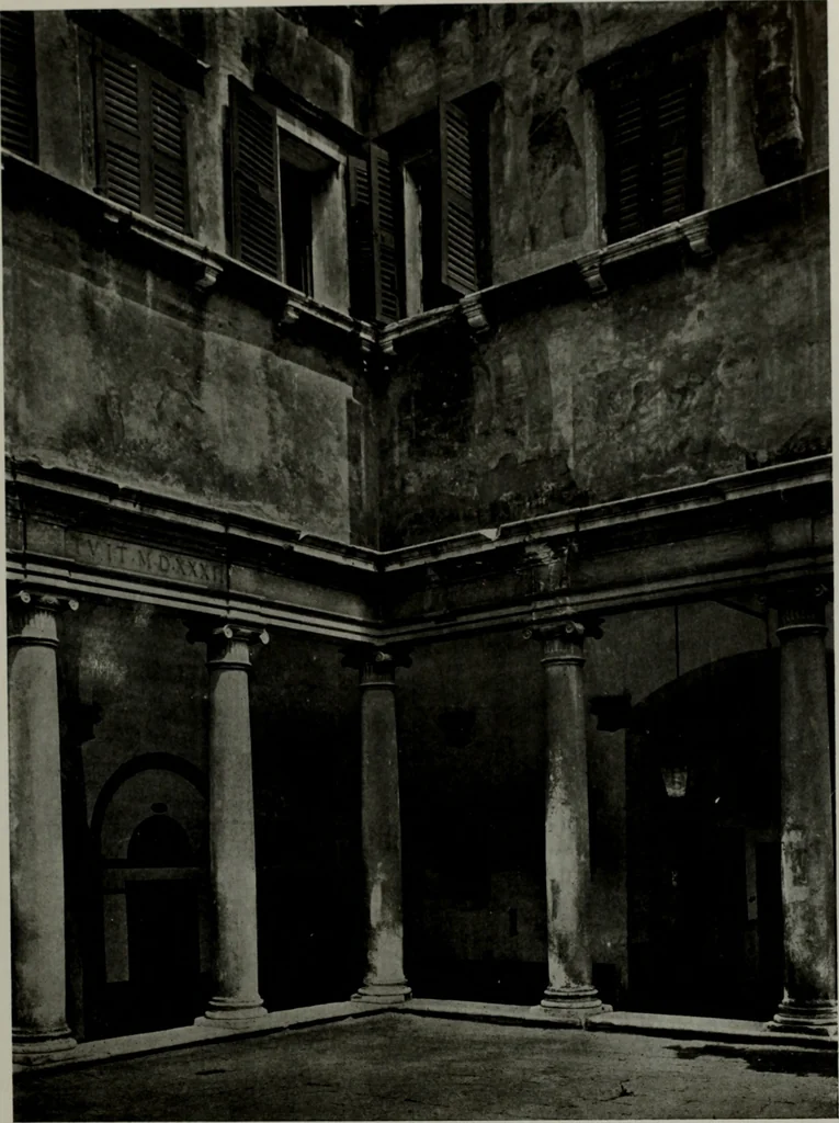 An illustration from Northern Italian details;, 1916, leaf 58