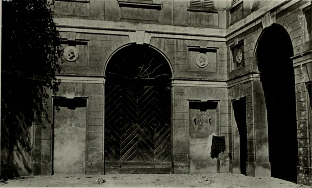 An illustration from Northern Italian details;, 1916, leaf 64
