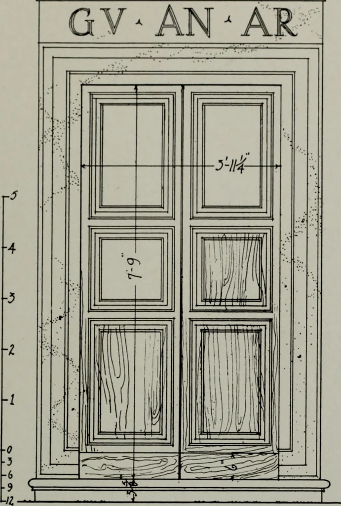 An illustration from Northern Italian details;, 1916, leaf 78