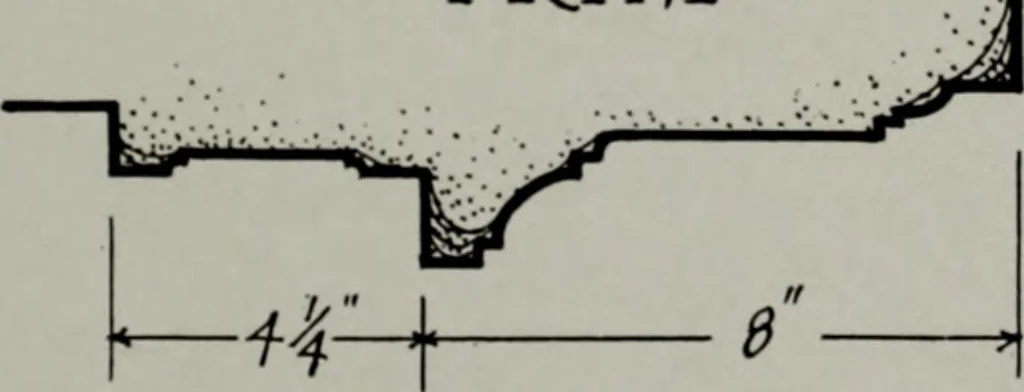 An illustration from Northern Italian details;, 1916, leaf 82