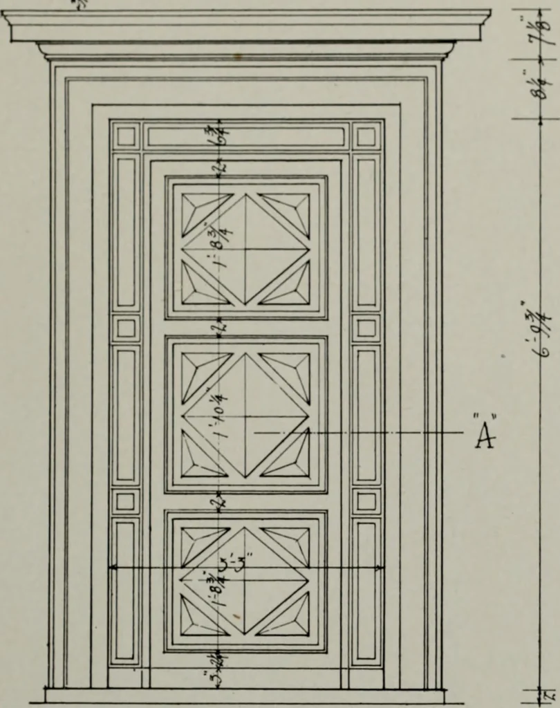 An illustration from Northern Italian details;, 1916, leaf 86