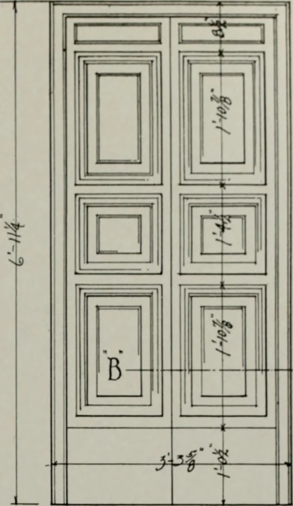 An illustration from Northern Italian details;, 1916, leaf 86