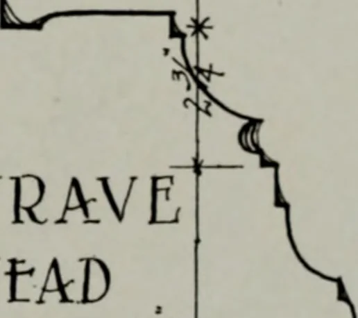 An illustration from Northern Italian details;, 1916, leaf 86