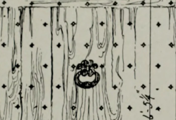 An illustration from Northern Italian details;, 1916, leaf 90