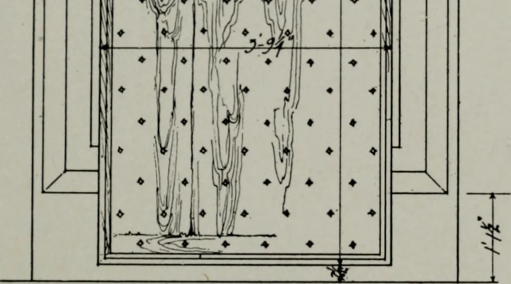 An illustration from Northern Italian details;, 1916, leaf 90