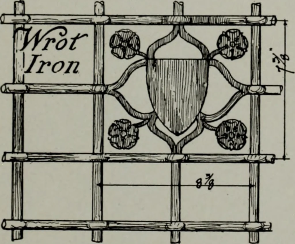 An illustration from Northern Italian details;, 1916, leaf 90