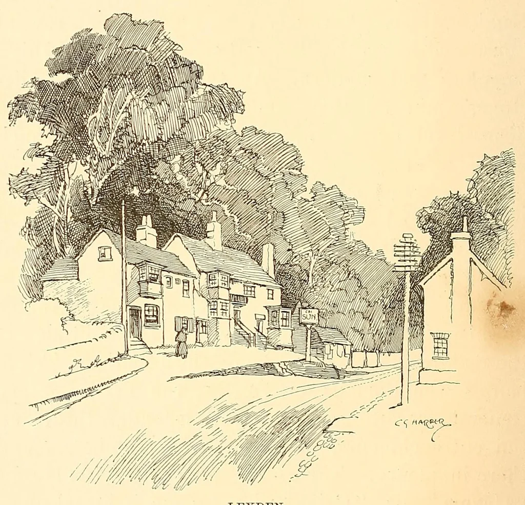 An illustration from The Norwich road; an East Anglian highway, 1901, leaf 198