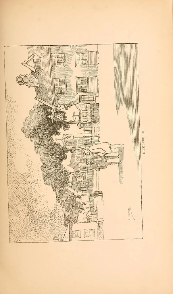 An illustration from The Norwich road; an East Anglian highway, 1901, leaf 297
