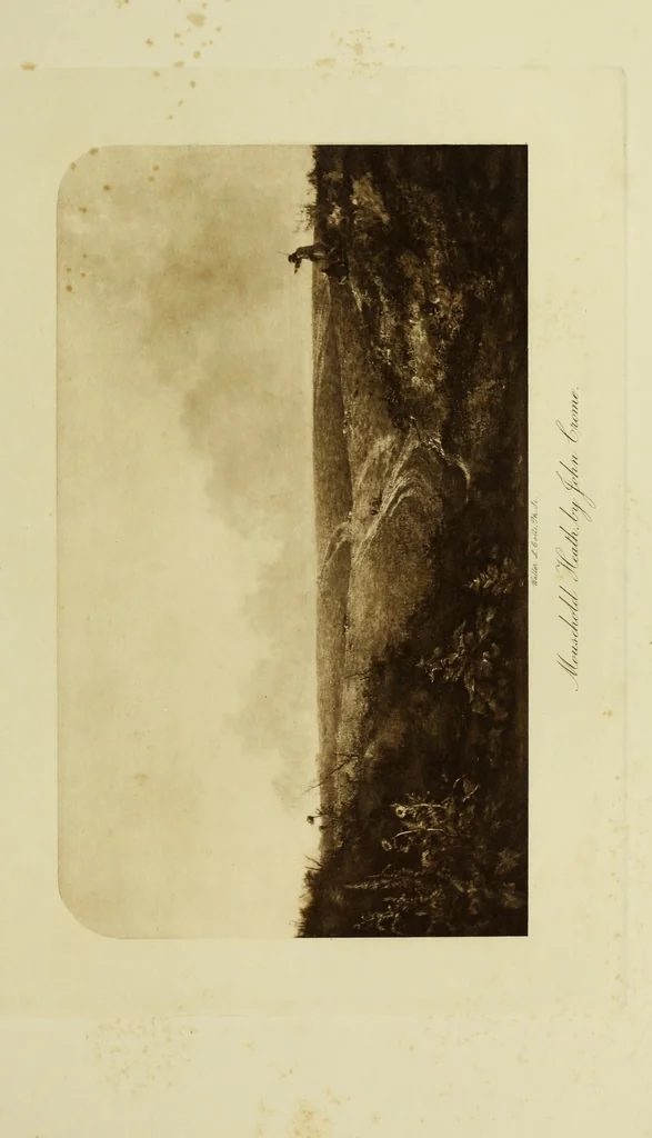An illustration from The Norwich school of painting : being a full account of the Norwich exhibitions, the lives of the painters, the lists of their respecitve exhibits and descriptions of the pictures, 1905, leaf 116
