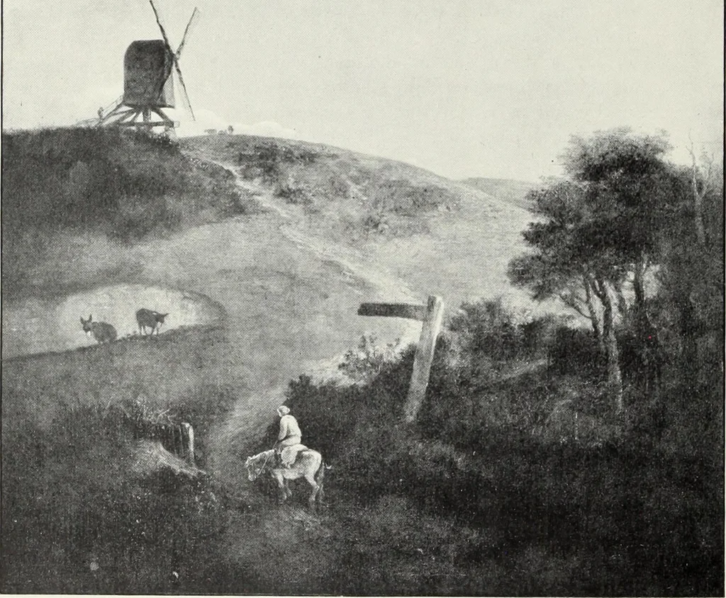 An illustration from The Norwich school of painting : being a full account of the Norwich exhibitions, the lives of the painters, the lists of their respecitve exhibits and descriptions of the pictures, 1905, leaf 119