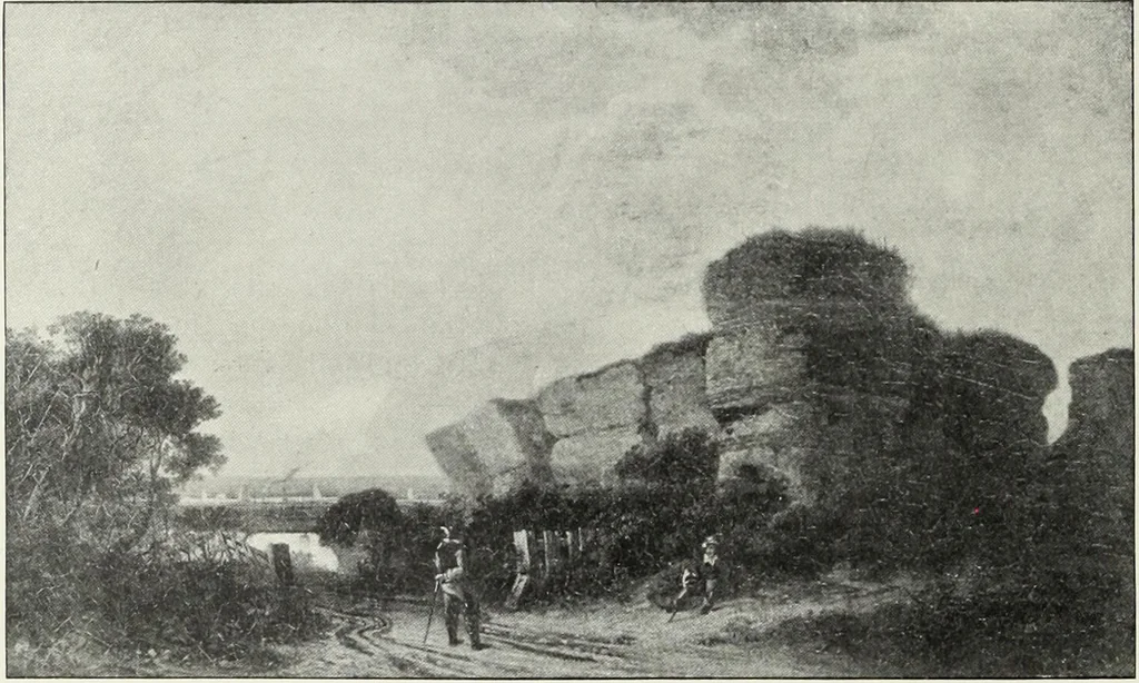 An illustration from The Norwich school of painting : being a full account of the Norwich exhibitions, the lives of the painters, the lists of their respecitve exhibits and descriptions of the pictures, 1905, leaf 185