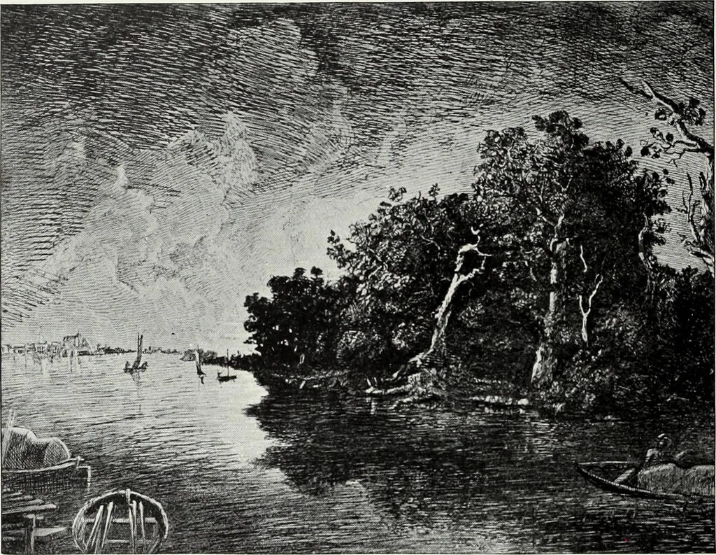 An illustration from The Norwich school of painting : being a full account of the Norwich exhibitions, the lives of the painters, the lists of their respecitve exhibits and descriptions of the pictures, 1905, leaf 191