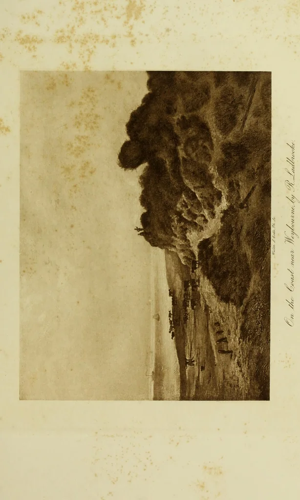 An illustration from The Norwich school of painting : being a full account of the Norwich exhibitions, the lives of the painters, the lists of their respecitve exhibits and descriptions of the pictures, 1905, leaf 200