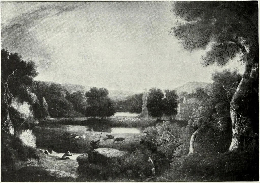 An illustration from The Norwich school of painting : being a full account of the Norwich exhibitions, the lives of the painters, the lists of their respecitve exhibits and descriptions of the pictures, 1905, leaf 213