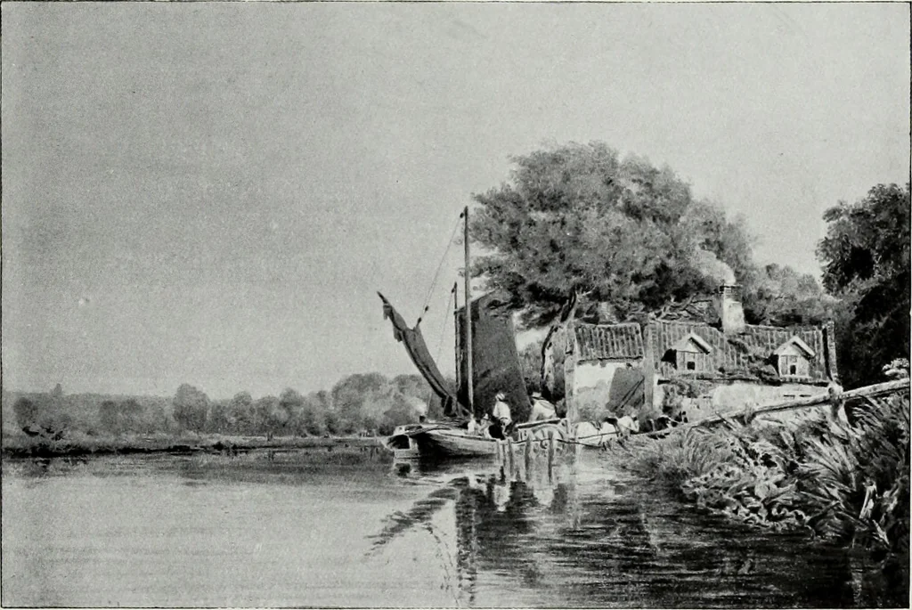An illustration from The Norwich school of painting : being a full account of the Norwich exhibitions, the lives of the painters, the lists of their respecitve exhibits and descriptions of the pictures, 1905, leaf 254