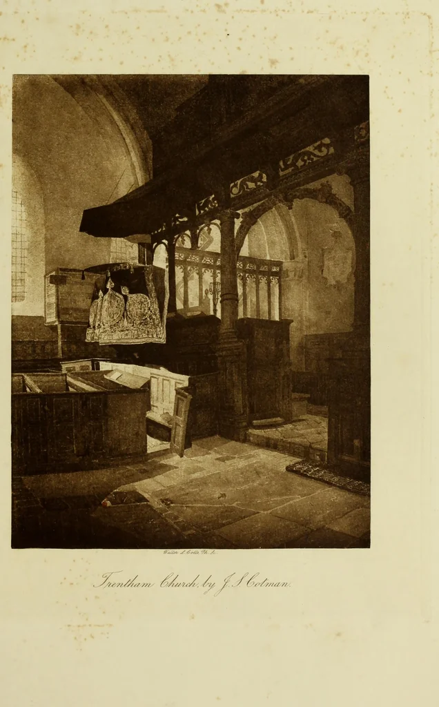 An illustration from The Norwich school of painting : being a full account of the Norwich exhibitions, the lives of the painters, the lists of their respecitve exhibits and descriptions of the pictures, 1905, leaf 296