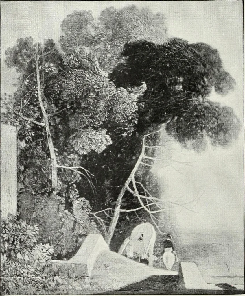 An illustration from The Norwich school of painting : being a full account of the Norwich exhibitions, the lives of the painters, the lists of their respecitve exhibits and descriptions of the pictures, 1905, leaf 353