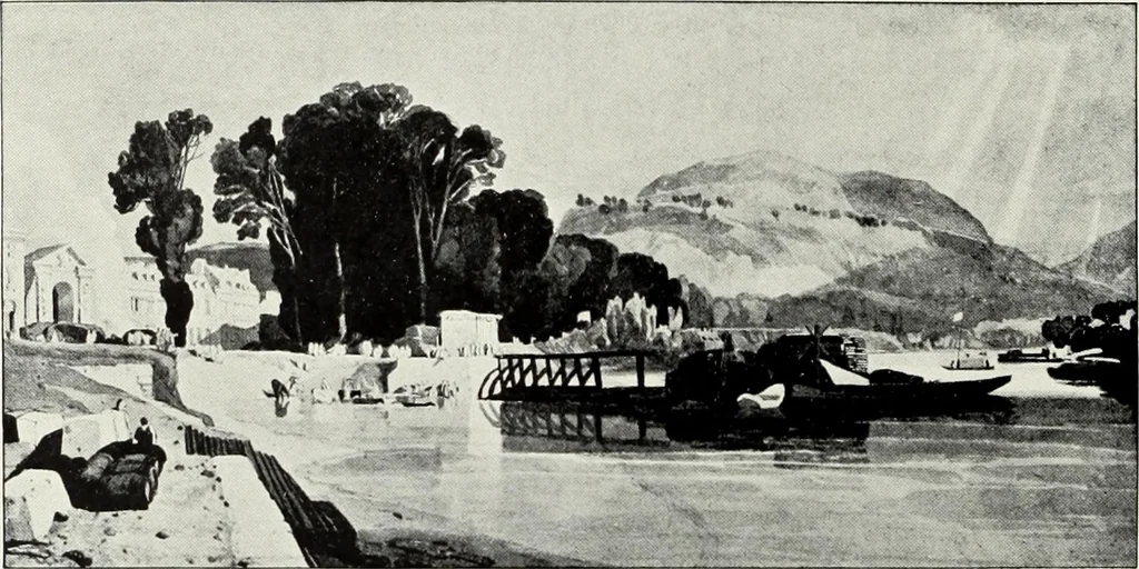 An illustration from The Norwich school of painting : being a full account of the Norwich exhibitions, the lives of the painters, the lists of their respecitve exhibits and descriptions of the pictures, 1905, leaf 373