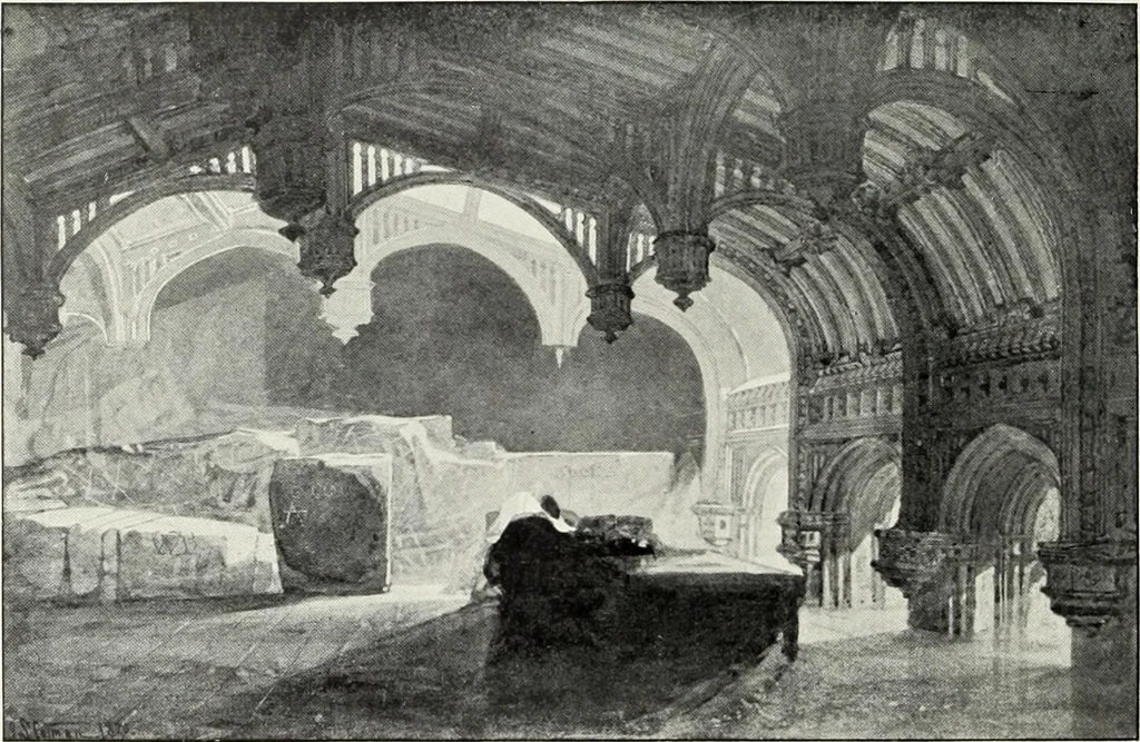 An illustration from The Norwich school of painting : being a full account of the Norwich exhibitions, the lives of the painters, the lists of their respecitve exhibits and descriptions of the pictures, 1905, leaf 403