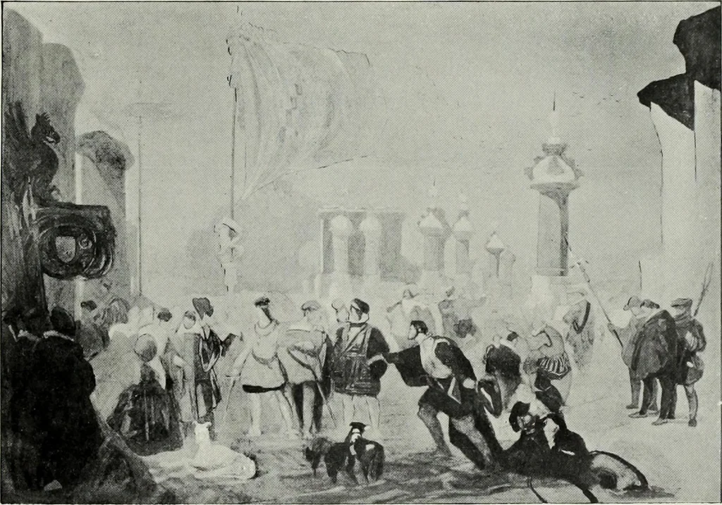 An illustration from The Norwich school of painting : being a full account of the Norwich exhibitions, the lives of the painters, the lists of their respecitve exhibits and descriptions of the pictures, 1905, leaf 432