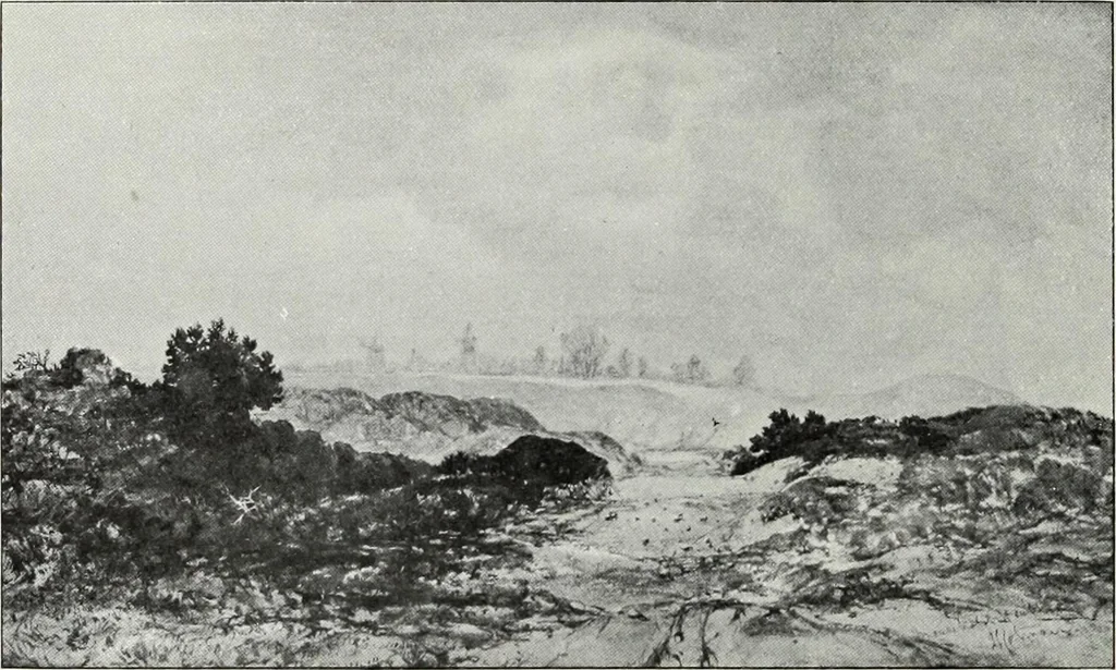 An illustration from The Norwich school of painting : being a full account of the Norwich exhibitions, the lives of the painters, the lists of their respecitve exhibits and descriptions of the pictures, 1905, leaf 477