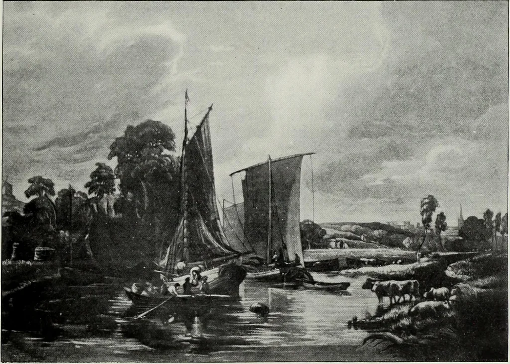 An illustration from The Norwich school of painting : being a full account of the Norwich exhibitions, the lives of the painters, the lists of their respecitve exhibits and descriptions of the pictures, 1905, leaf 548
