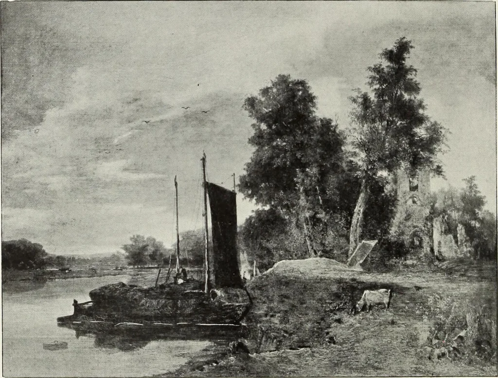 An illustration from The Norwich school of painting : being a full account of the Norwich exhibitions, the lives of the painters, the lists of their respecitve exhibits and descriptions of the pictures, 1905, leaf 555