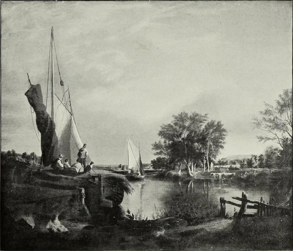 An illustration from The Norwich school of painting : being a full account of the Norwich exhibitions, the lives of the painters, the lists of their respecitve exhibits and descriptions of the pictures, 1905, leaf 576