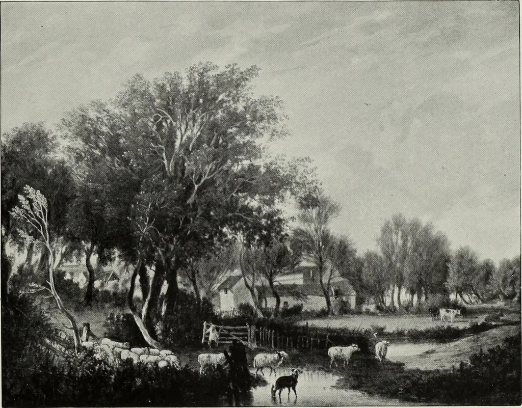 An illustration from The Norwich school of painting : being a full account of the Norwich exhibitions, the lives of the painters, the lists of their respecitve exhibits and descriptions of the pictures, 1905, leaf 582
