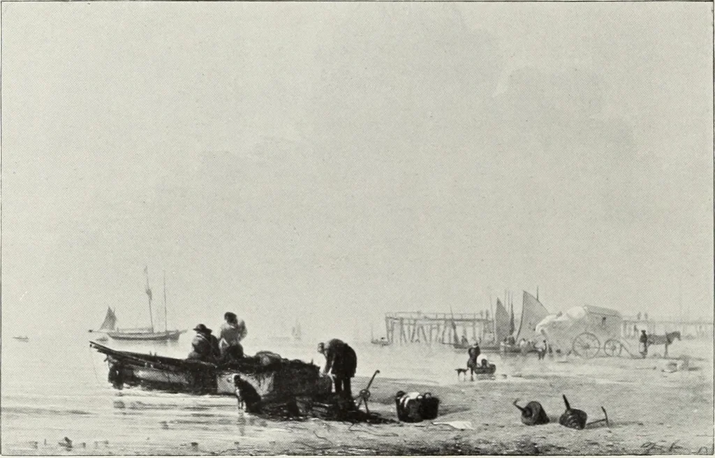 An illustration from The Norwich school of painting : being a full account of the Norwich exhibitions, the lives of the painters, the lists of their respecitve exhibits and descriptions of the pictures, 1905, leaf 583