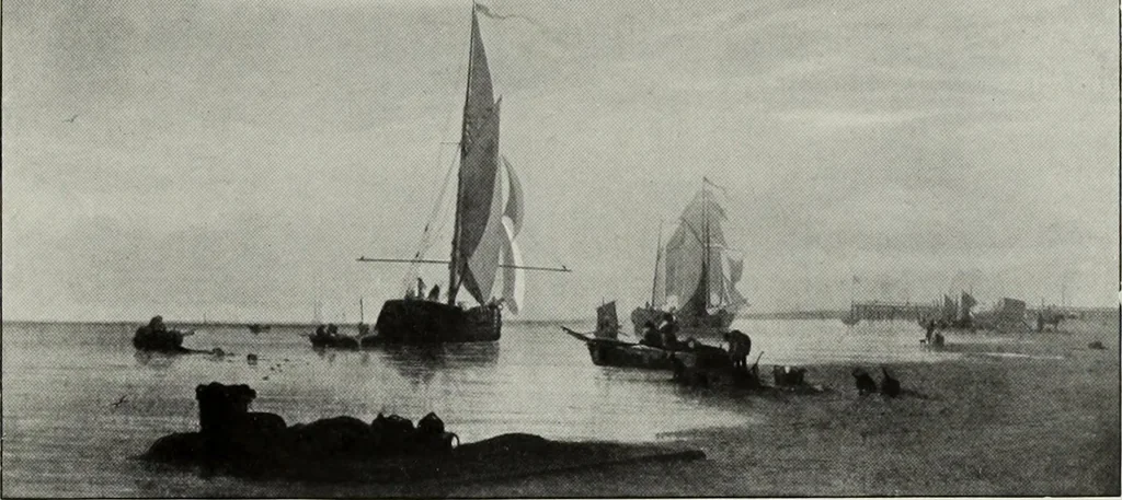 An illustration from The Norwich school of painting : being a full account of the Norwich exhibitions, the lives of the painters, the lists of their respecitve exhibits and descriptions of the pictures, 1905, leaf 584