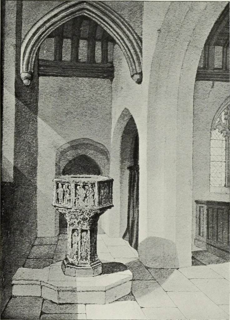 An illustration from The Norwich school of painting : being a full account of the Norwich exhibitions, the lives of the painters, the lists of their respecitve exhibits and descriptions of the pictures, 1905, leaf 608