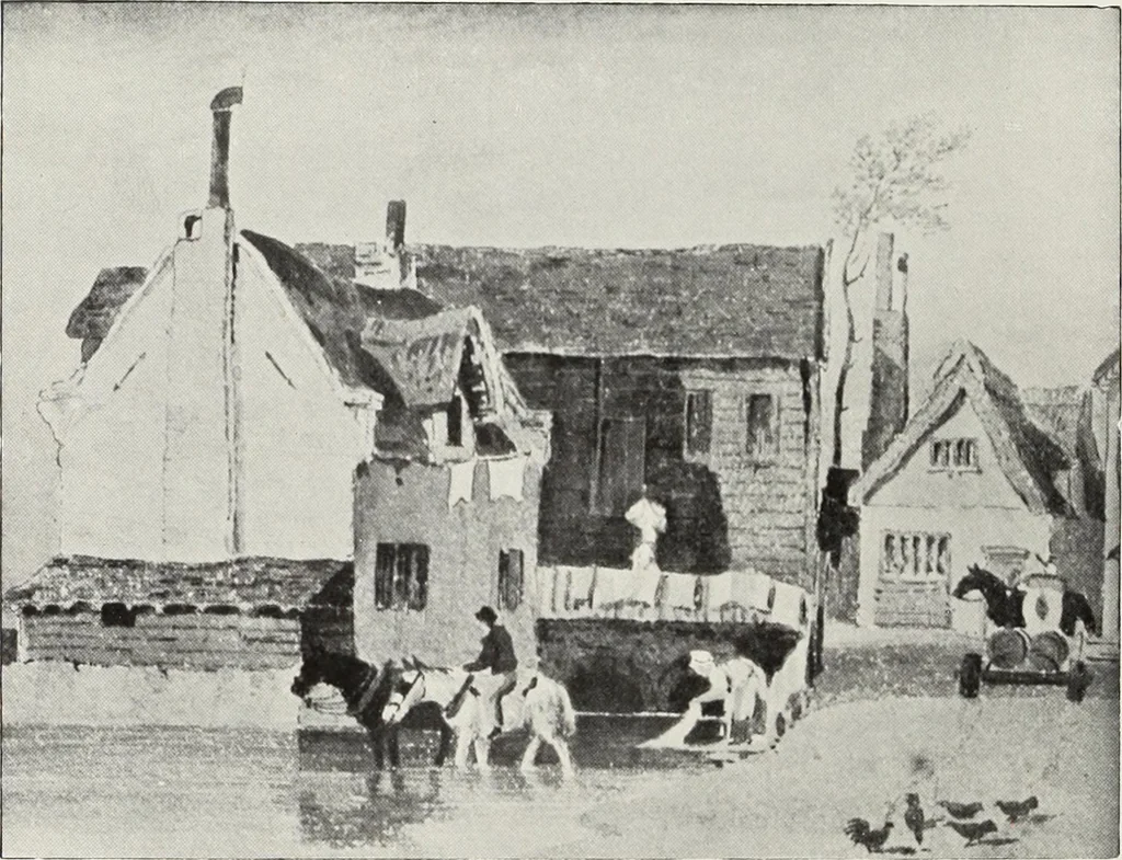 An illustration from The Norwich school of painting : being a full account of the Norwich exhibitions, the lives of the painters, the lists of their respecitve exhibits and descriptions of the pictures, 1905, leaf 609
