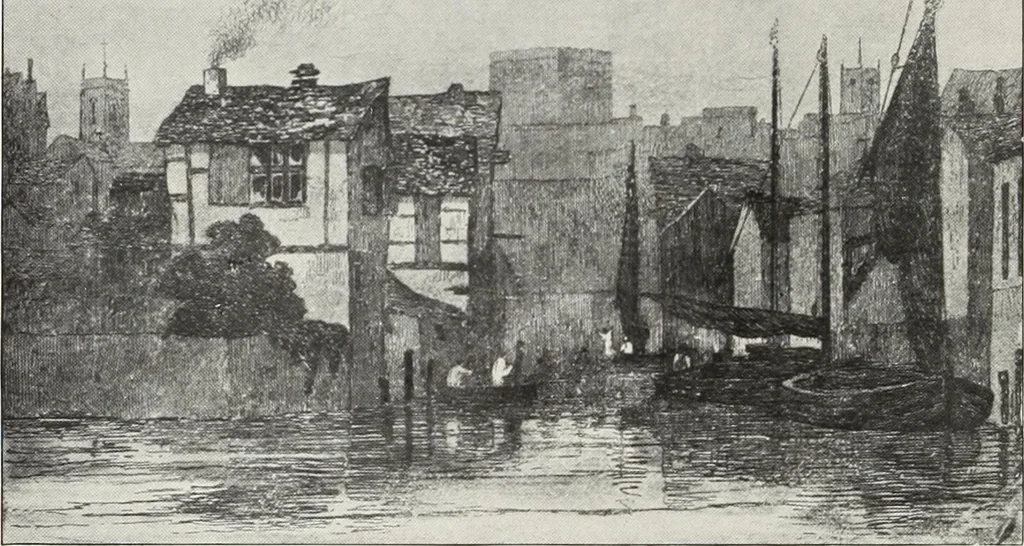An illustration from The Norwich school of painting : being a full account of the Norwich exhibitions, the lives of the painters, the lists of their respecitve exhibits and descriptions of the pictures, 1905, leaf 613