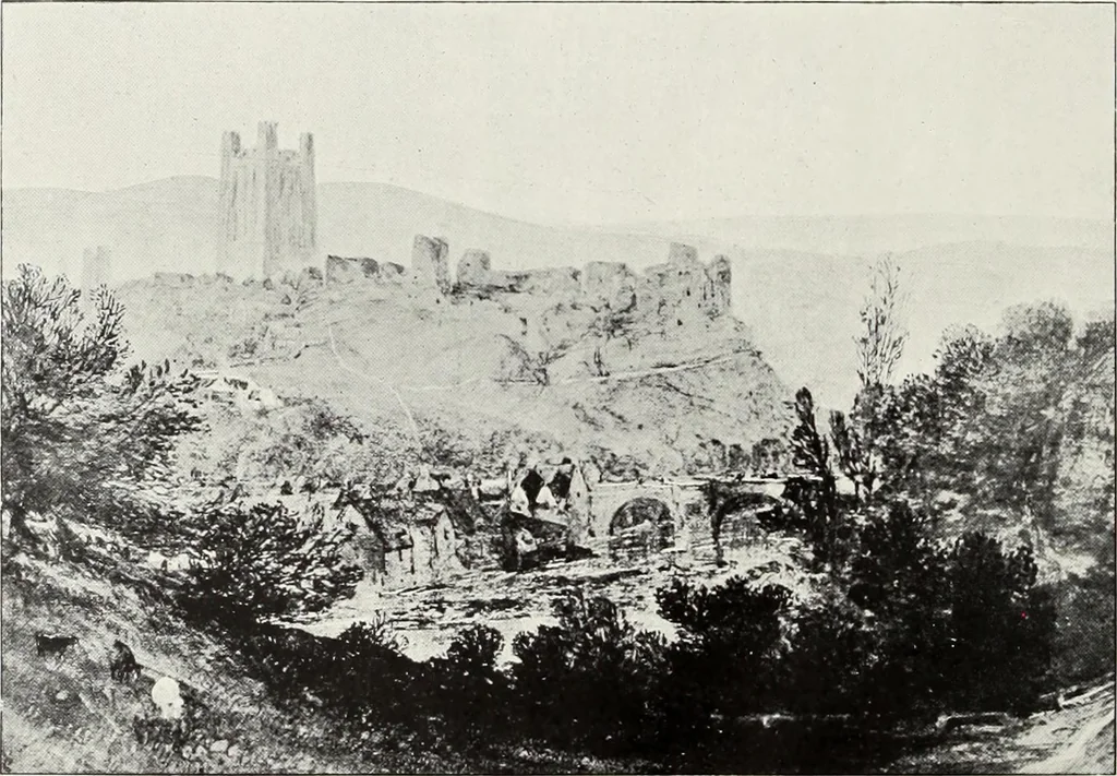 An illustration from The Norwich school of painting : being a full account of the Norwich exhibitions, the lives of the painters, the lists of their respecitve exhibits and descriptions of the pictures, 1905, leaf 627