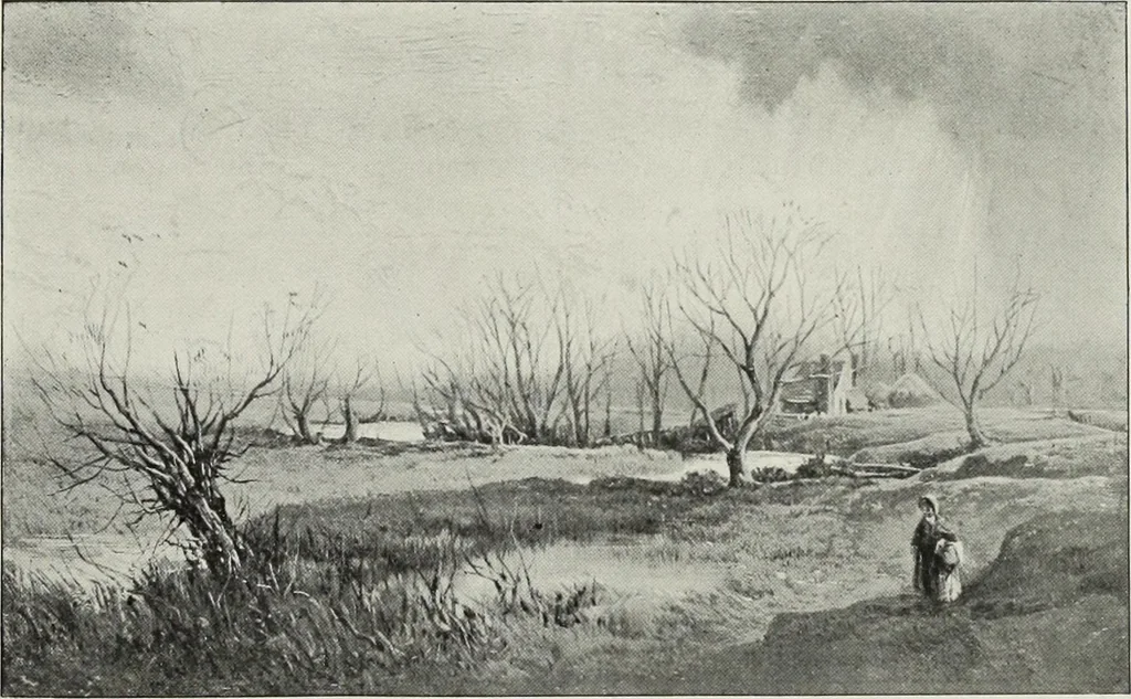 An illustration from The Norwich school of painting : being a full account of the Norwich exhibitions, the lives of the painters, the lists of their respecitve exhibits and descriptions of the pictures, 1905, leaf 640