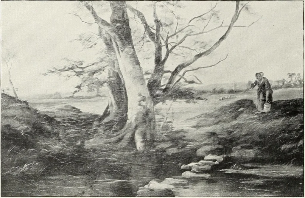 An illustration from The Norwich school of painting : being a full account of the Norwich exhibitions, the lives of the painters, the lists of their respecitve exhibits and descriptions of the pictures, 1905, leaf 641