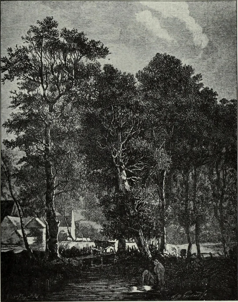 An illustration from The Norwich school of painting : being a full account of the Norwich exhibitions, the lives of the painters, the lists of their respecitve exhibits and descriptions of the pictures, 1905, leaf 80