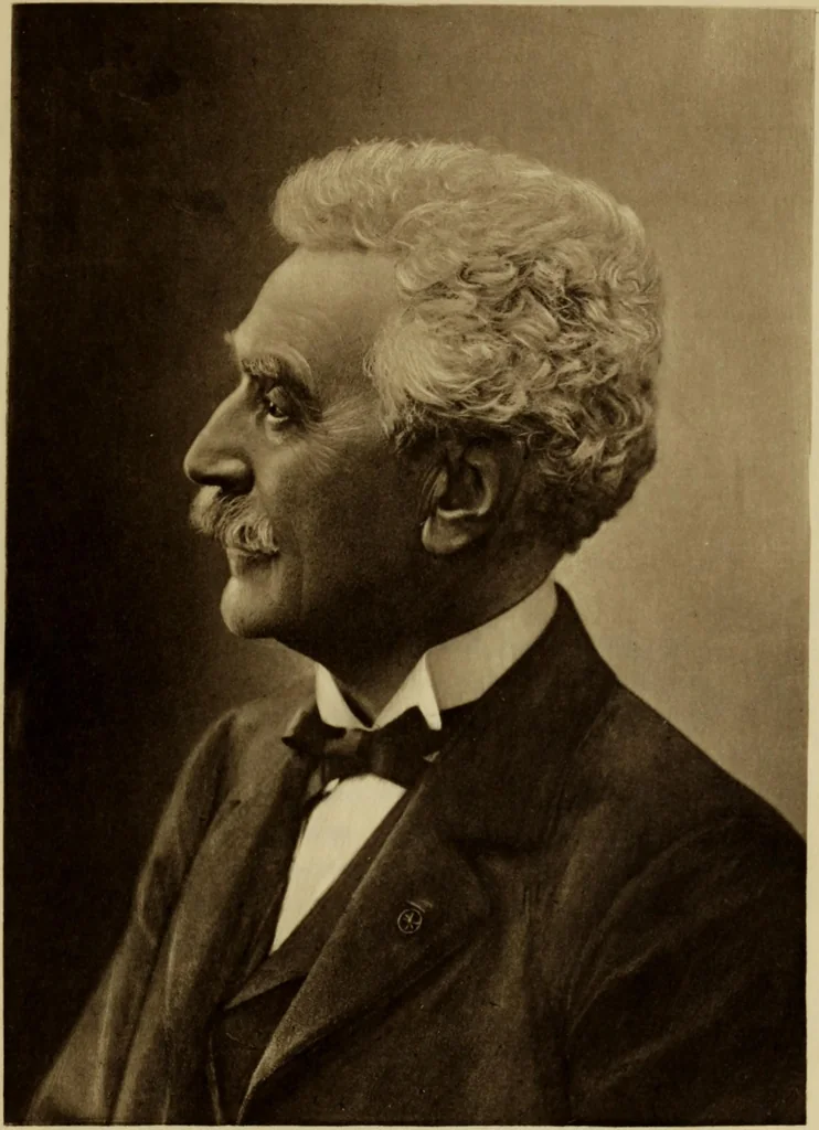 An illustration from Nos grands peintres, catalogue de leurs oeuvres et opinions de la presse, 1899, leaf 14