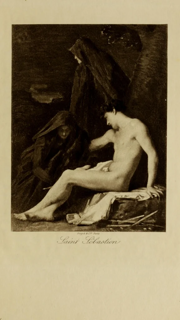 An illustration from Nos grands peintres, catalogue de leurs oeuvres et opinions de la presse, 1899, leaf 54